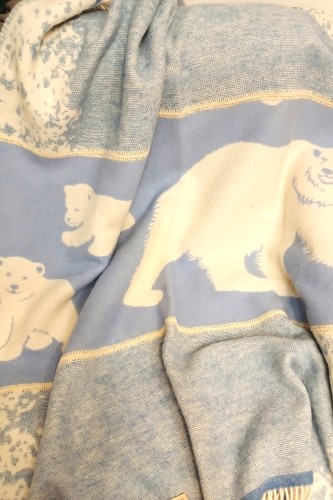 Vaikiškas vilnonis pledas